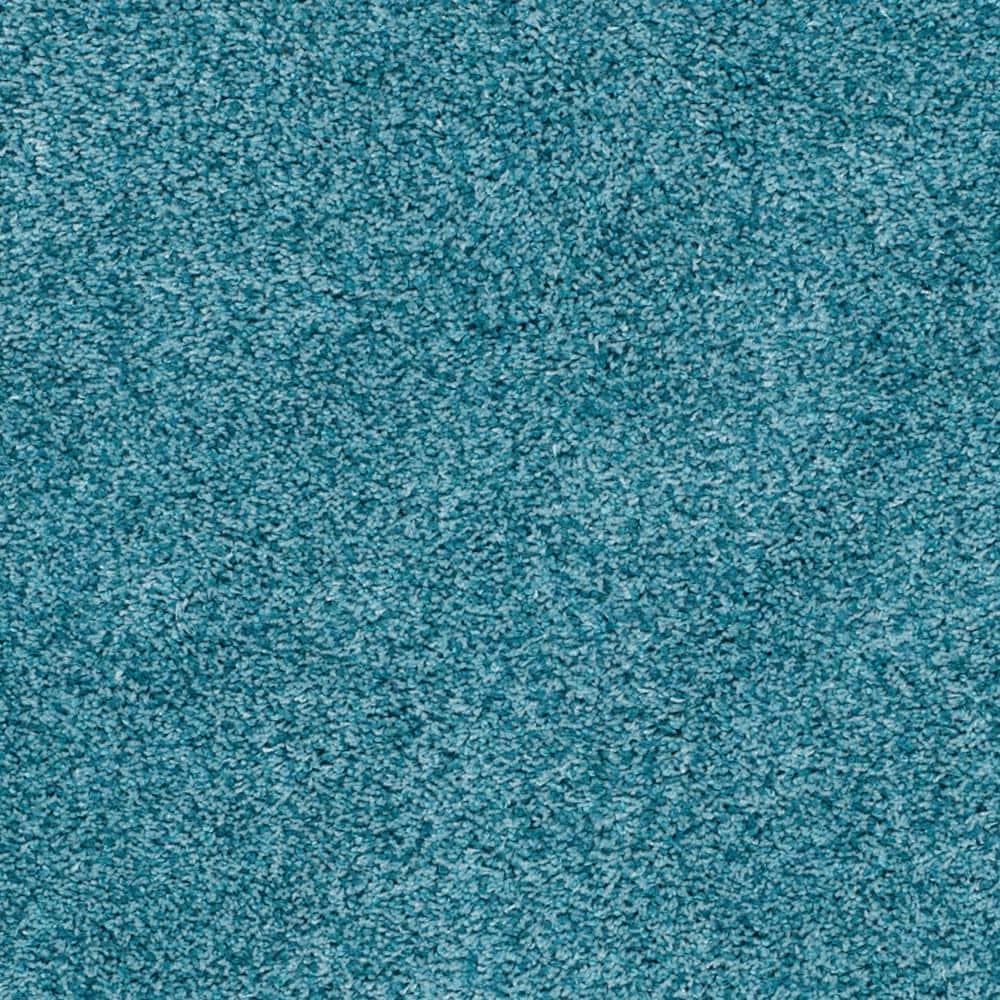 Shag SG151 Power Loomed Indoor Area Rug - Turquoise - 8'x10' - Safavieh.