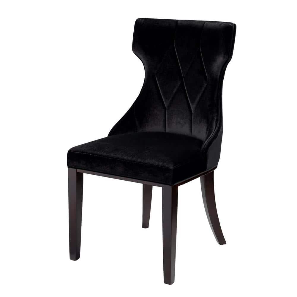 Set of 2 Reine Velvet Dining Chairs - Manhattan Comfort