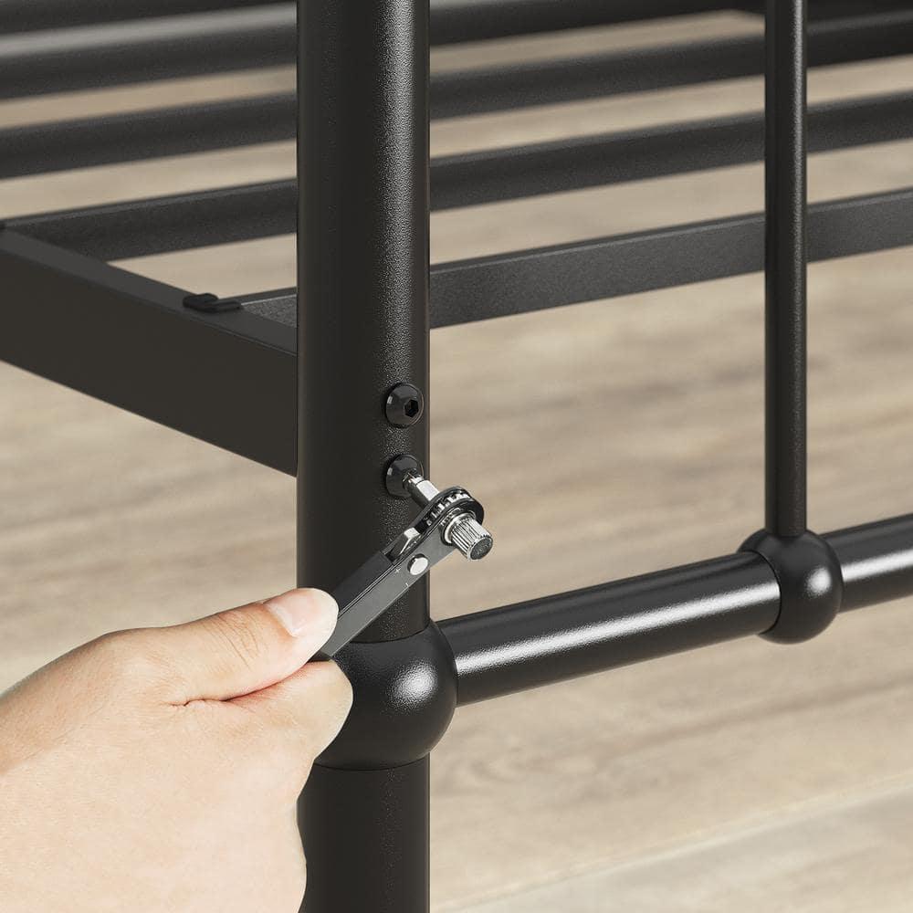 Zinus Florence 42" Modern Farmhouse Metal Platform Bed