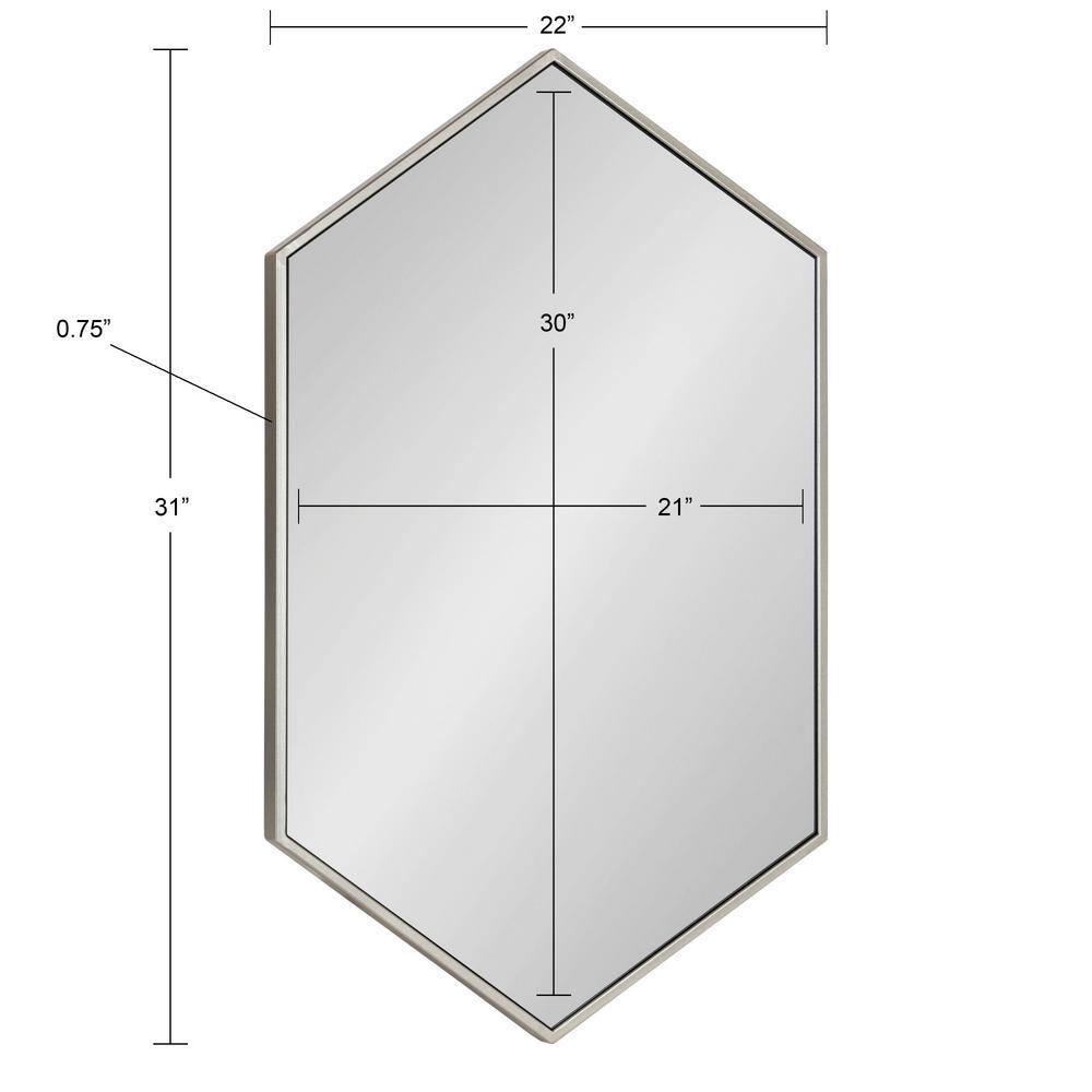 Breckler Metal Flat Mirror