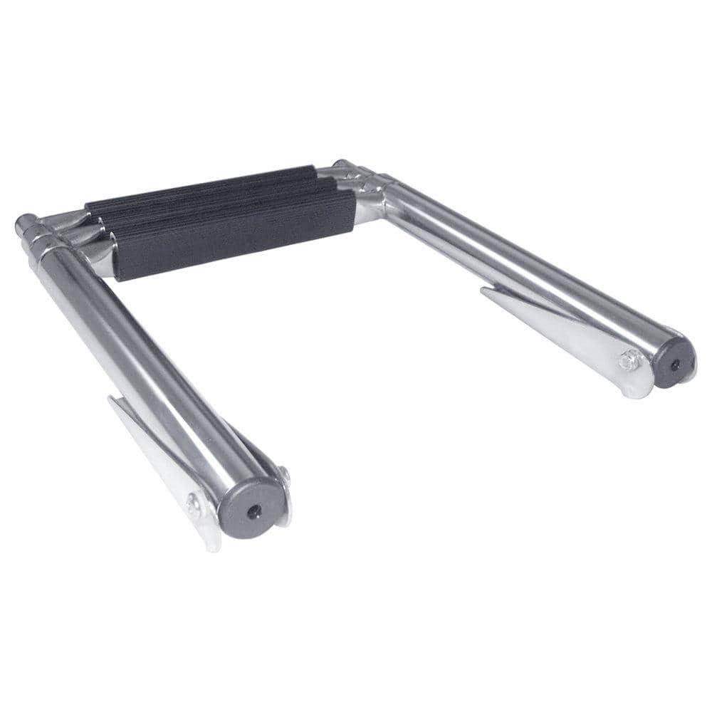 Windline Tdl-3x Over Platform Telescoping 3-step Ladder - Stainless Steel Steps