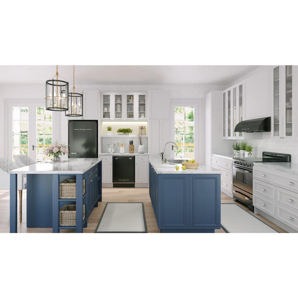 Unique Classic Retro 30" 3.9 cu/ft Freestanding 5-Element Electric Range with Convection Oven