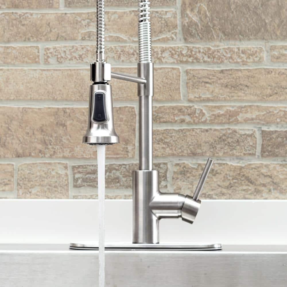 Tosca H91K-51D-SS Tosca Ferrara Pull Down Kitchen Faucet with Soap Dispenser
