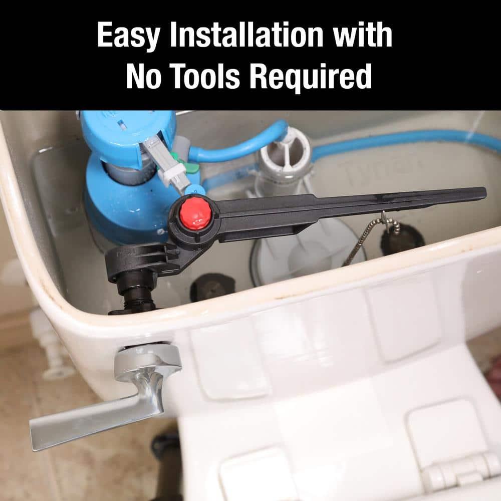 Danco Toilet Tank Lever Replacement Handle in Brushed Nickel, 0.17 lbs (12046)