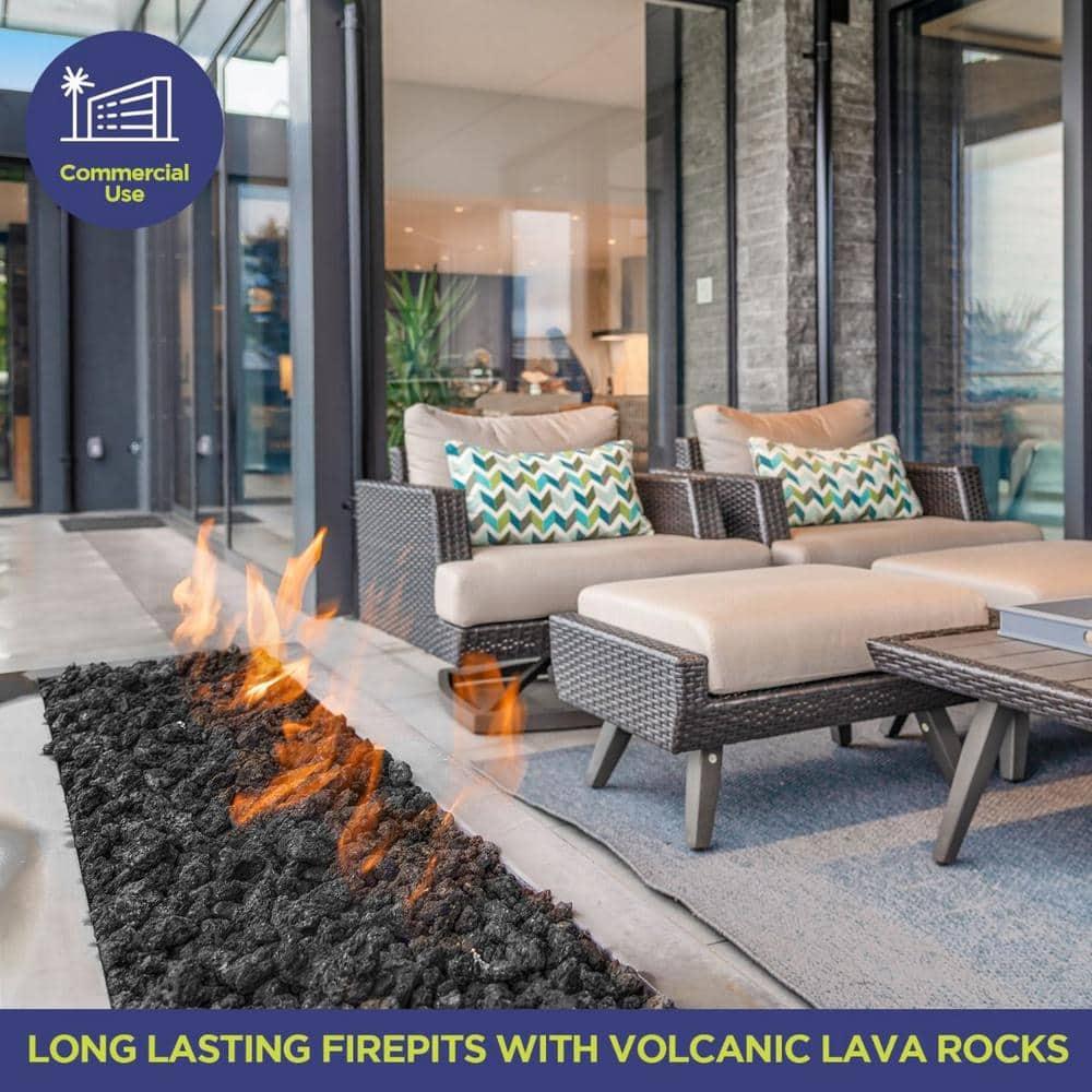 American Fireglass Lava Rock - 10 lbs.