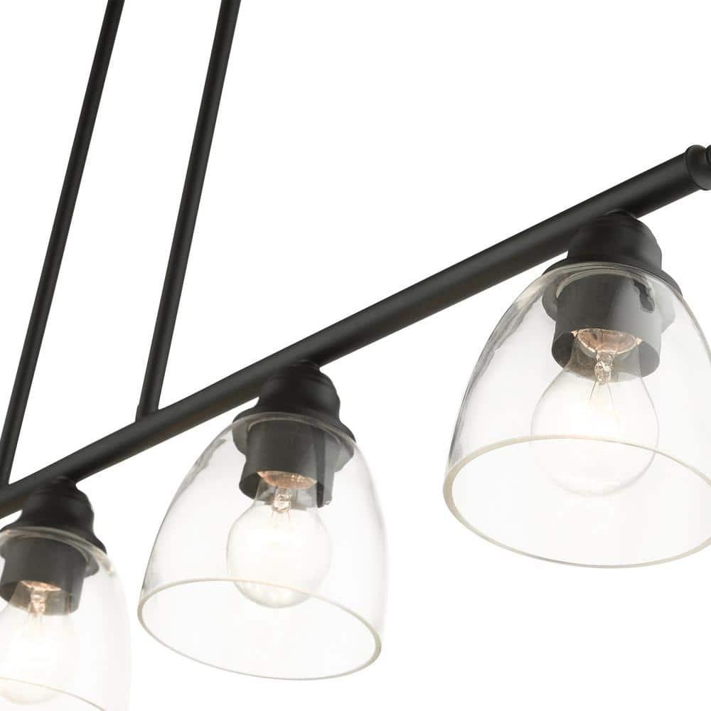 Livex Lighting Montgomery 5 - Light Chandelier in  Black
