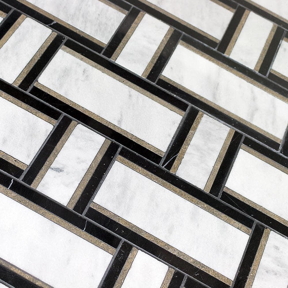 Mingle Natural Stone Mosaic Sheet Wall & Floor Tile