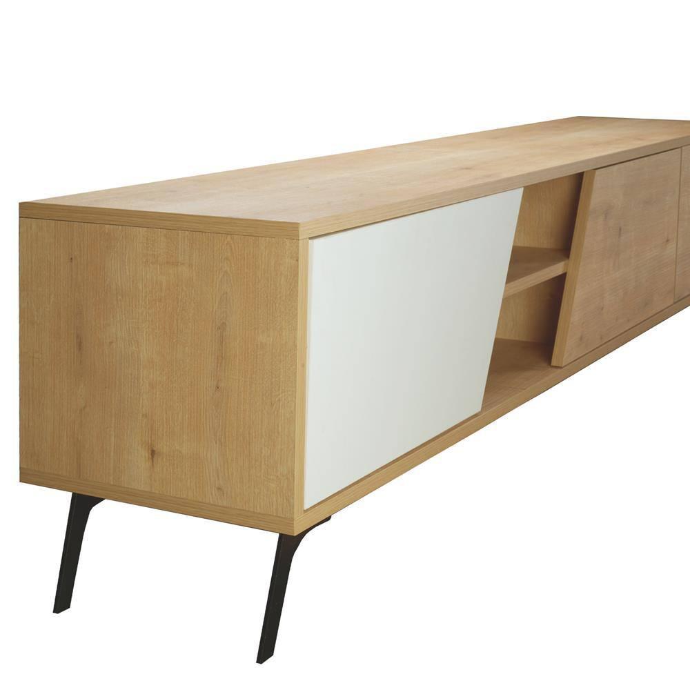 Niche TV Stand for TVs up to 70" Light Oak