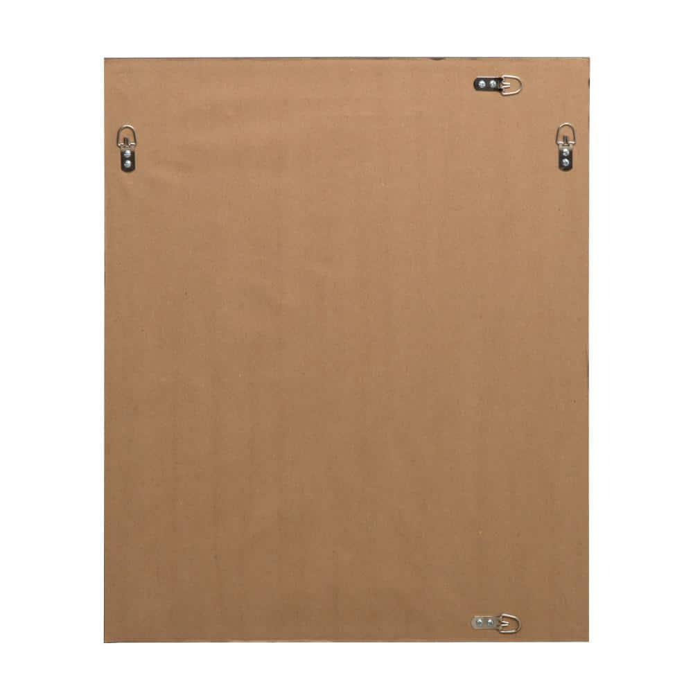 20" x 26" Calter Framed Wall Mirror White - Kate and Laurel