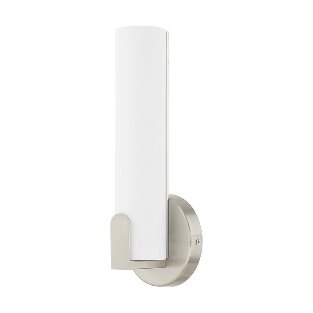 Livex Lighting Lund - Light Sconce ,  Brushed Nickel