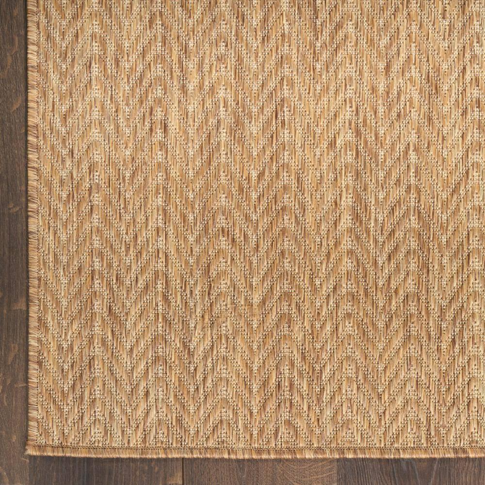 Nourison Horizon Indoor/Outdoor 2' x 6' Natural Modern Rug