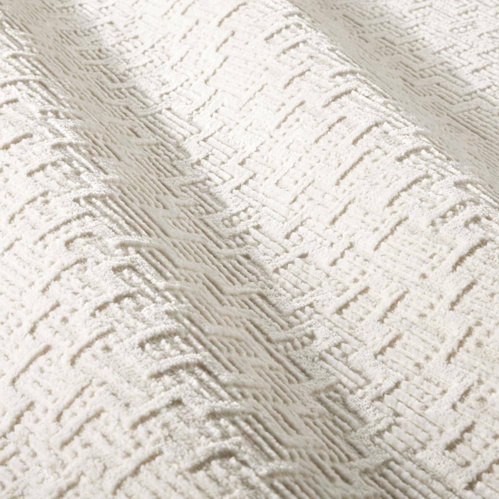 Town & Country Living TOWN & COUNTRY LUXE Tretta Modern Geo Area Rug with Plush High-Low Texture, Ivory