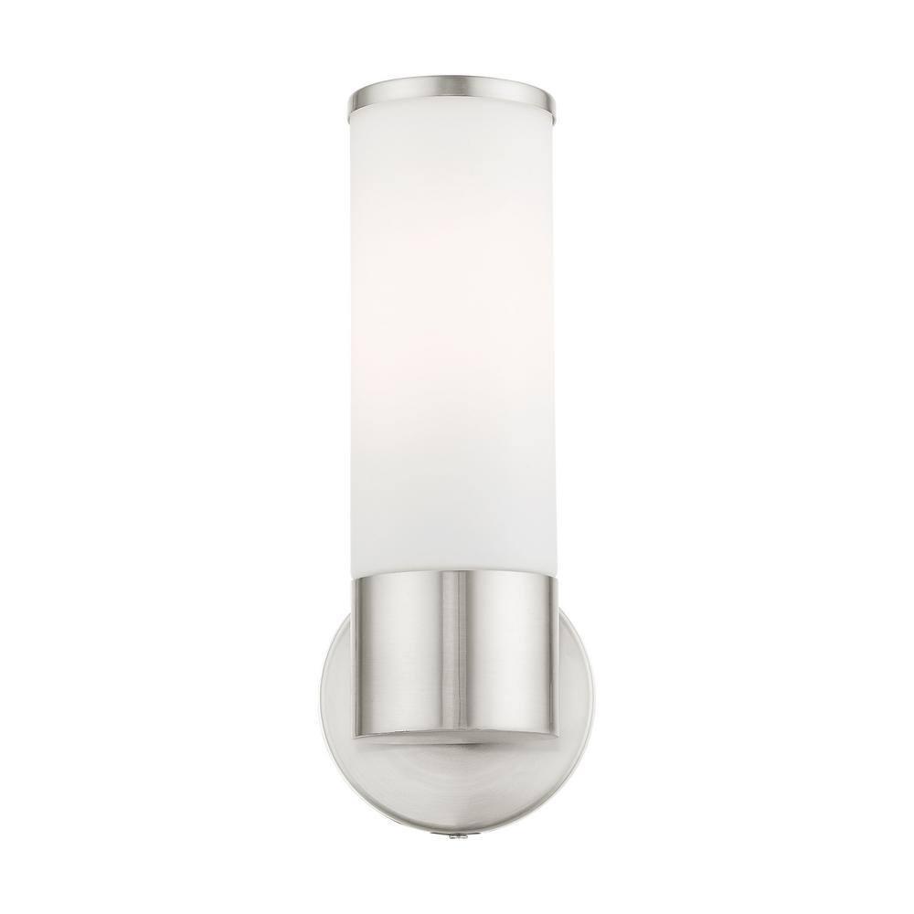 Livex Lighting Lindale 1 - Light Sconce in  Brushed Nickel