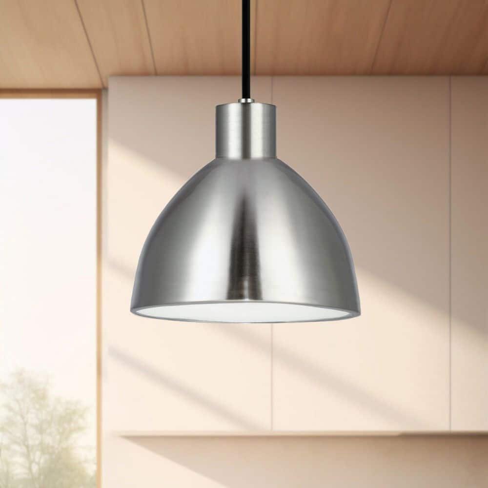 1 - Light Black LED Single Pendant