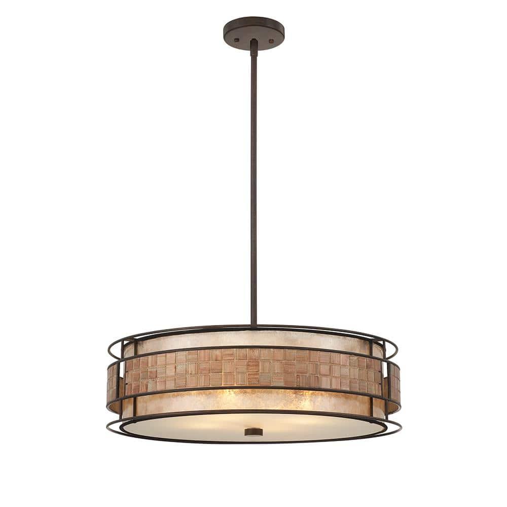 Quoizel Lighting Laguna 4 - Light Pendant in  Renaissance Copper