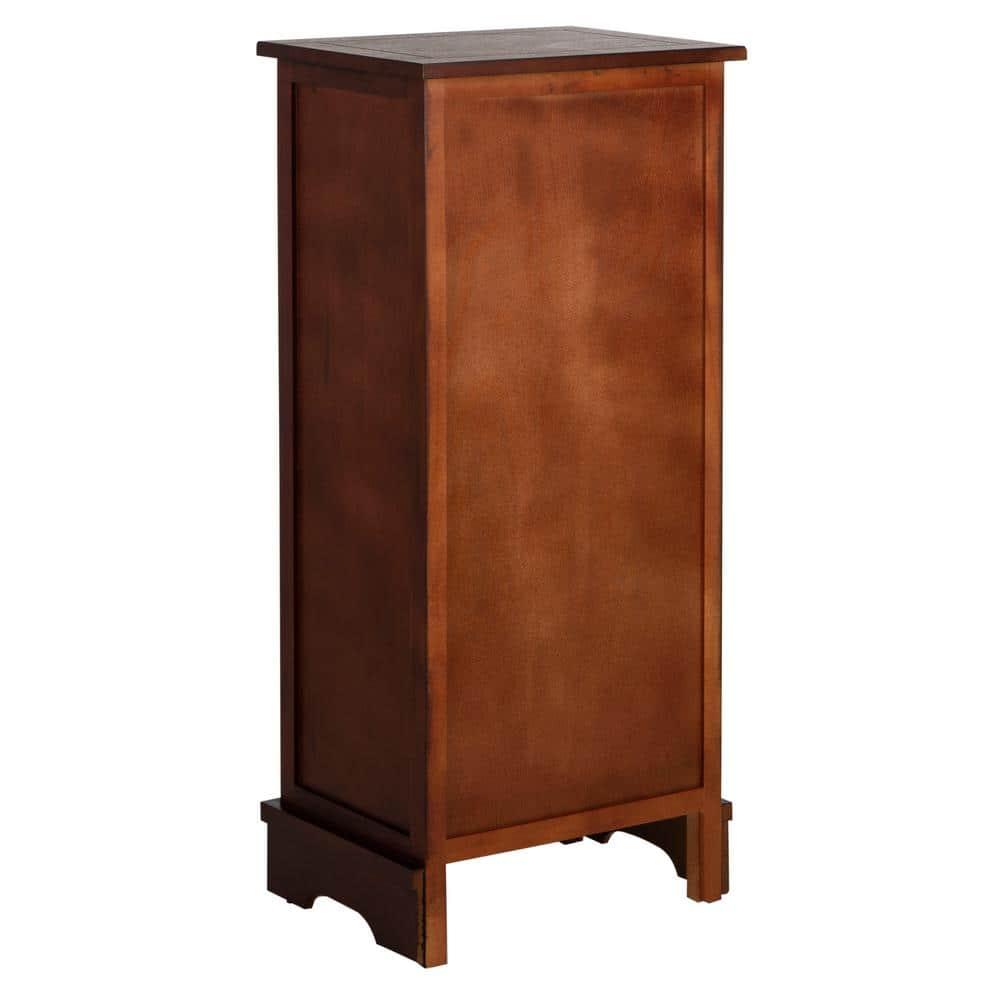 Connery Cabinet - AMH5742 - Cherry - Safavieh Couture