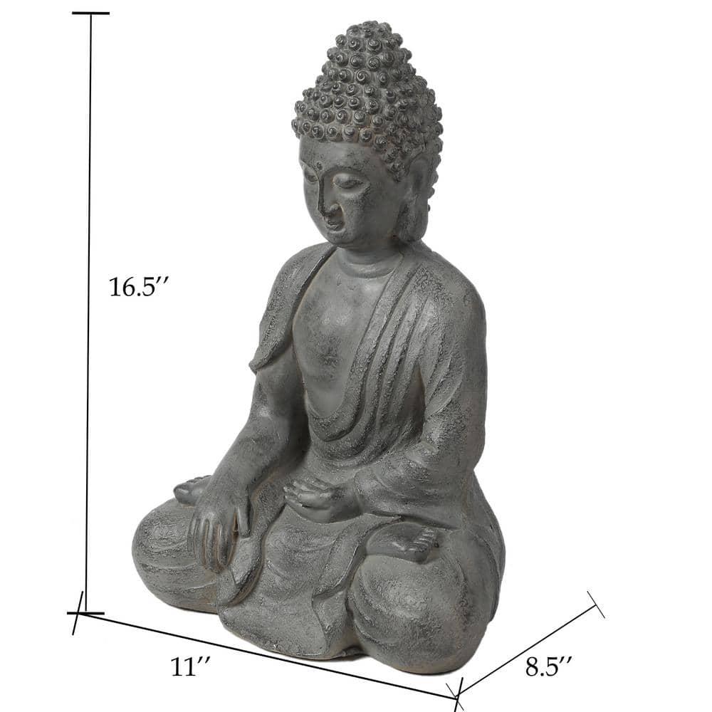 Mistana™ Eslinger Buddha Magnesium Oxide Garden Statue
