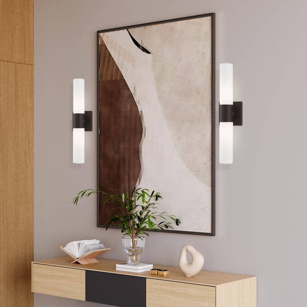 Livex Lighting Aero Bronze ADA 2-Light Vanity Sconce