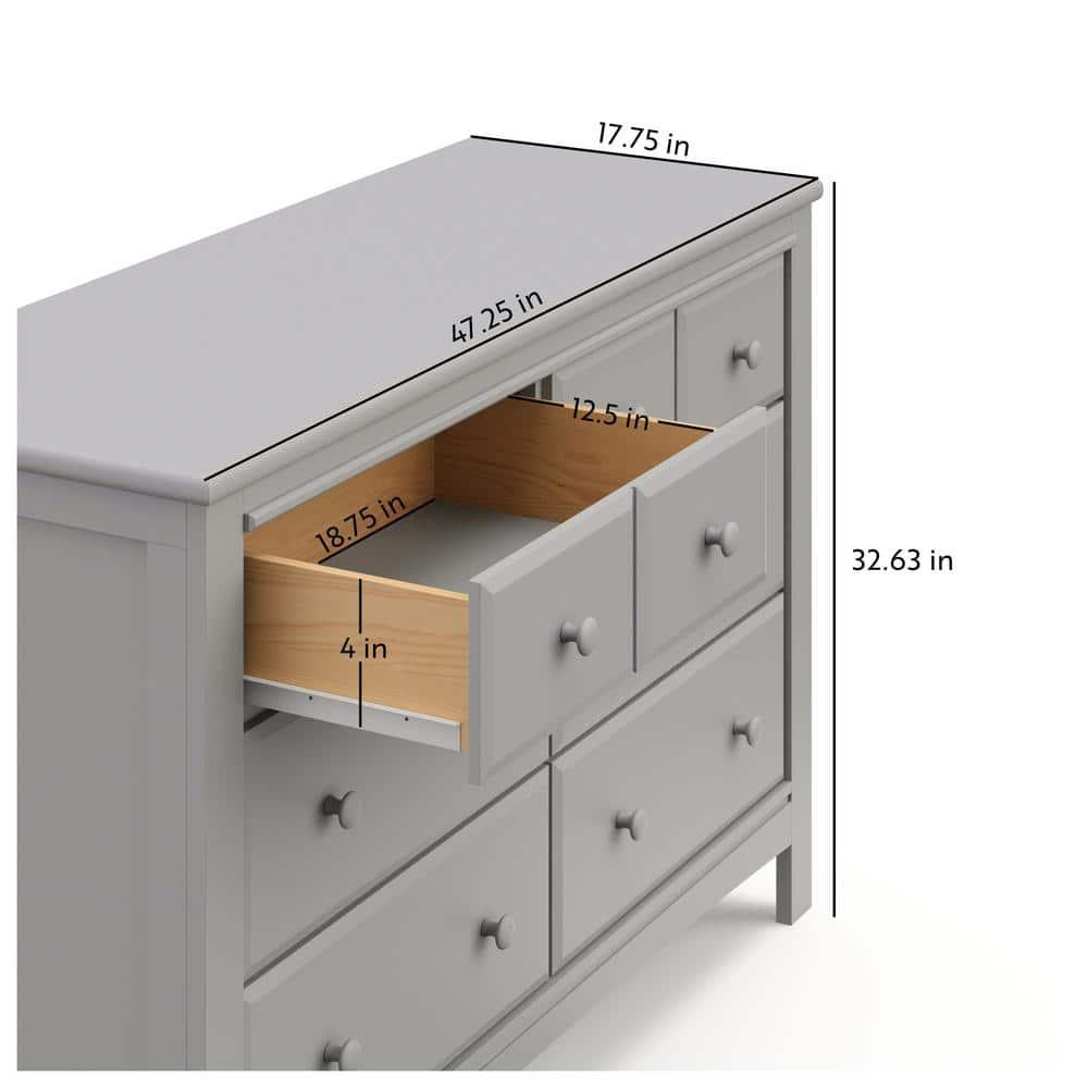 Benton 6 Drawer Double Dresser