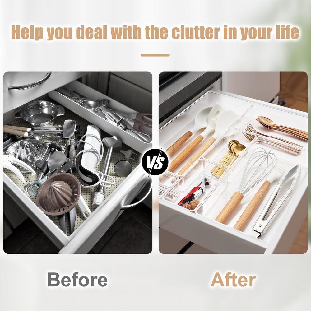 Sorbus 6-Piece Kitchen Pantry Drawer Organizer Set
