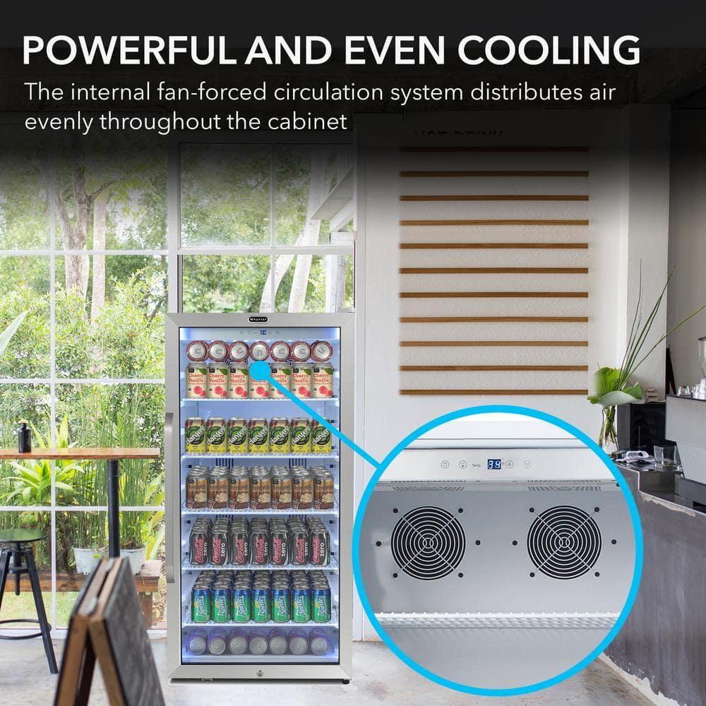 Whynter Whynter 8.1 cu.ft. 231 Cans Beverage Refrigerator with Superlit Door