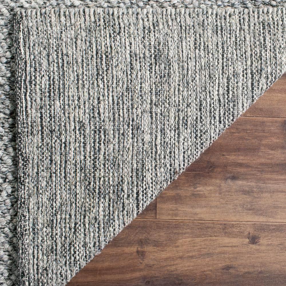 Natura NAT503 Hand Woven Indoor Area Rug - Camel/Grey - 8'x8' - Safavieh