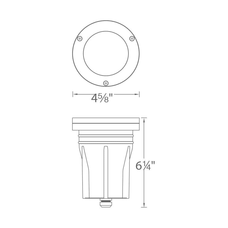 Metal Well Light