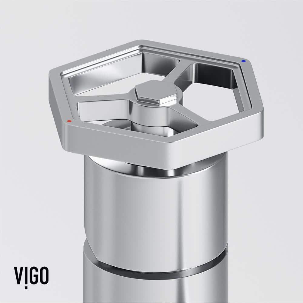 Ruxton 12" H Single Handle Vessel Sink Bathroom Faucet