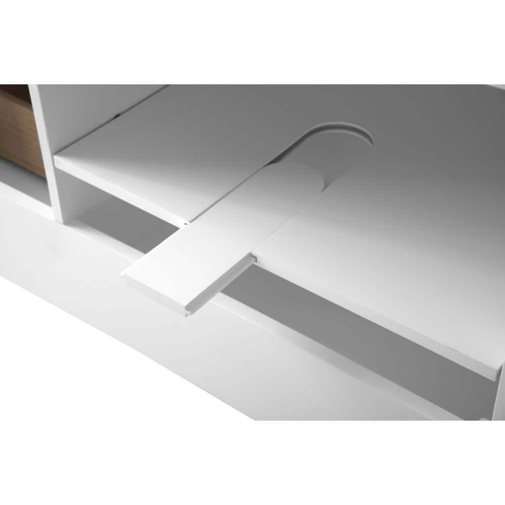 60'' Single Bathroom Vanity with Engineered Marble Top