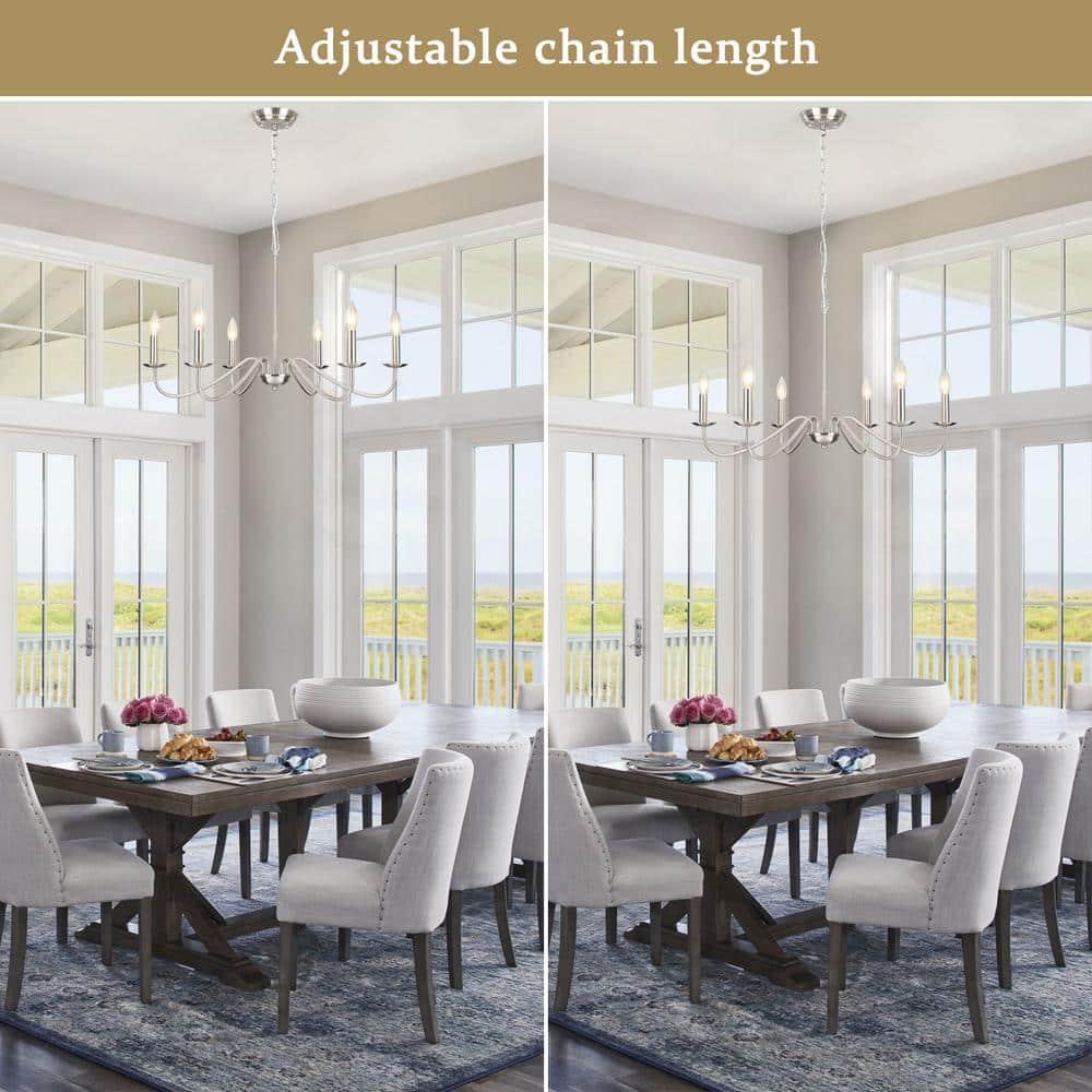 Gracie Oaks Marquest 6 - Light Dimmable Classic / Traditional Chandelier