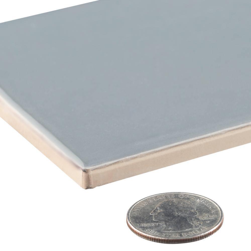 Andova Perfecto-Marvelli 4-in. x 16-in. Subway Textured Glossy Ceramic Wall Tile