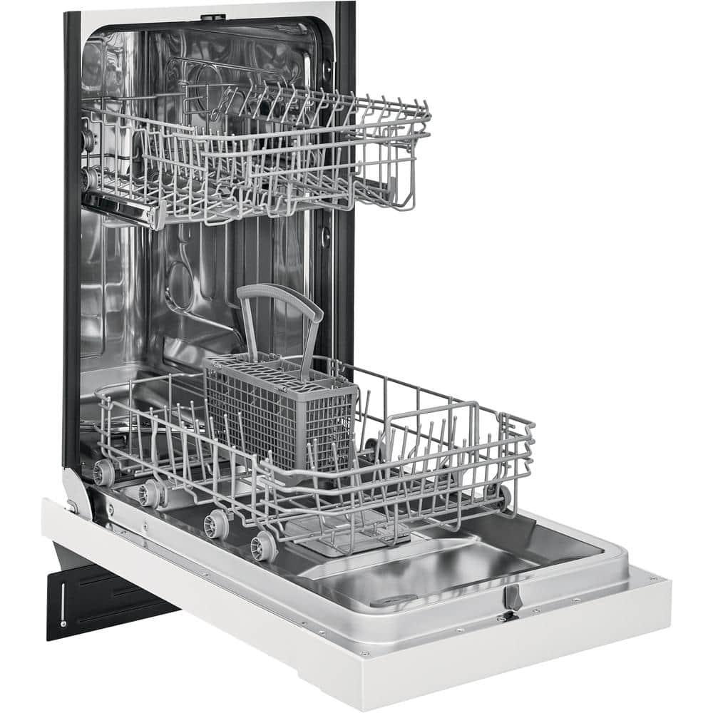 Frigidaire Frigidaire Series 18" 52 dBA Built-in Full Console Dishwasher with Cycle Status Indicators FFBD1831UW