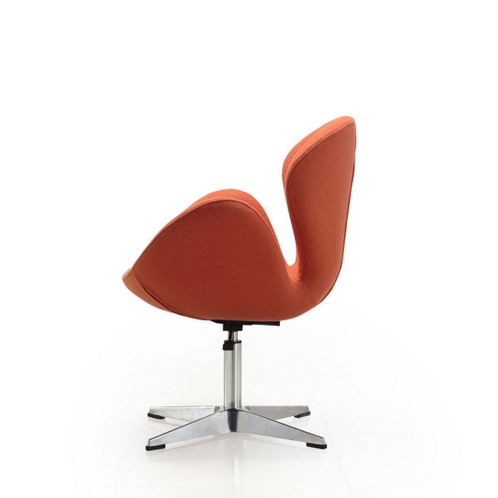 Skakke Upholstered Swivel Accent Chair