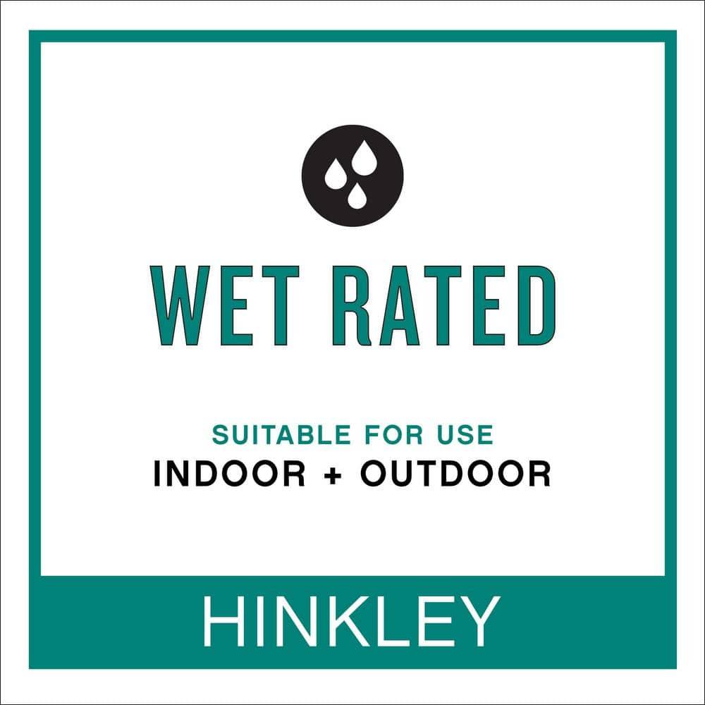 Hinkley Republic Black 1 - Light 17" H Hardwired Lantern Head