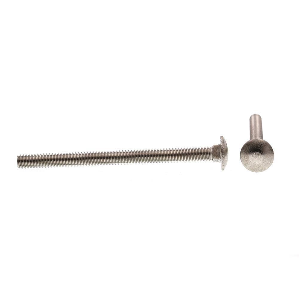 Prime-Line 9062488 Carriage Bolts, 1/4 in.-20 X 3-1/2 in., Grade 18-8 Stainless Steel, 15-Pack