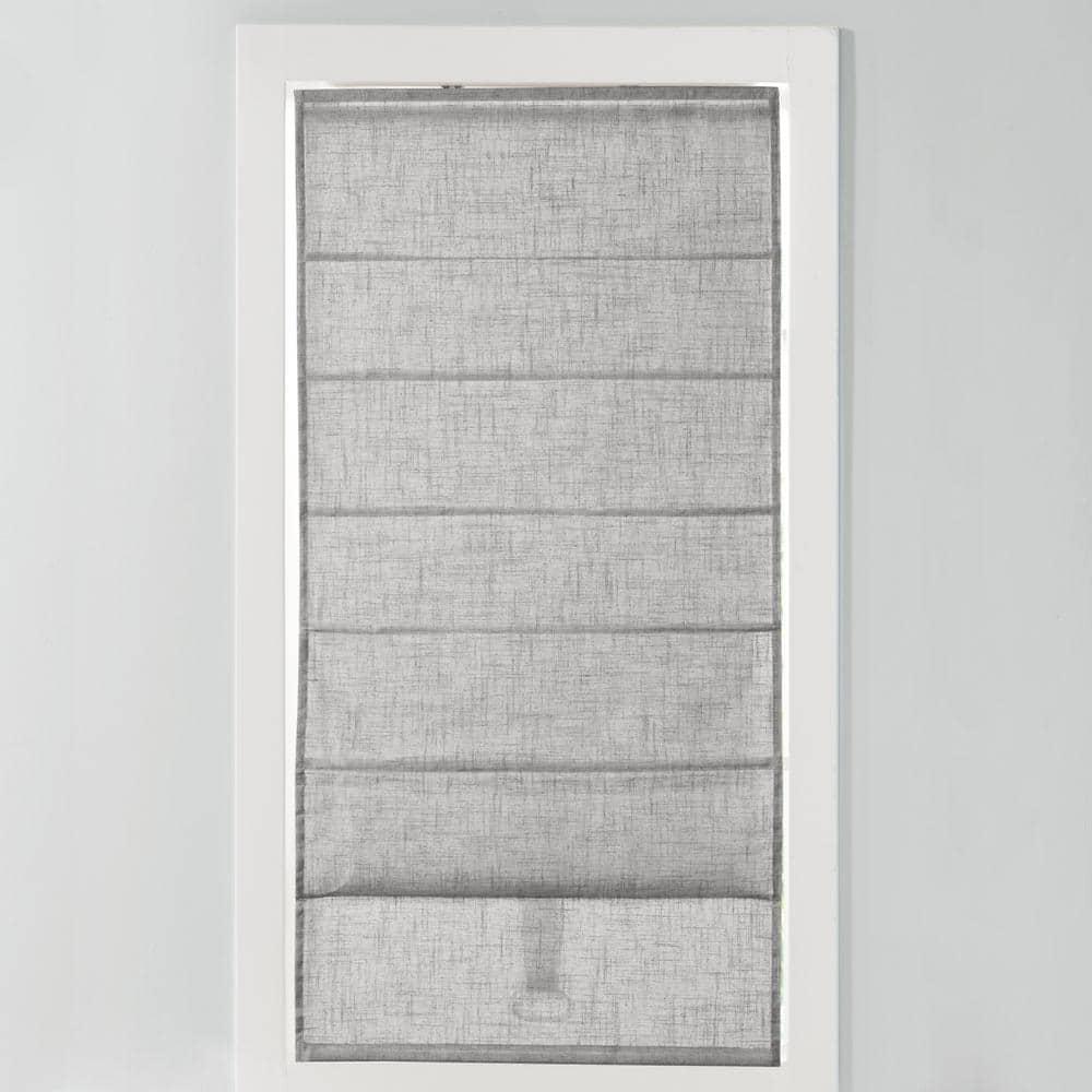 Kyler Linen Blend Light Filtering Roman Shade