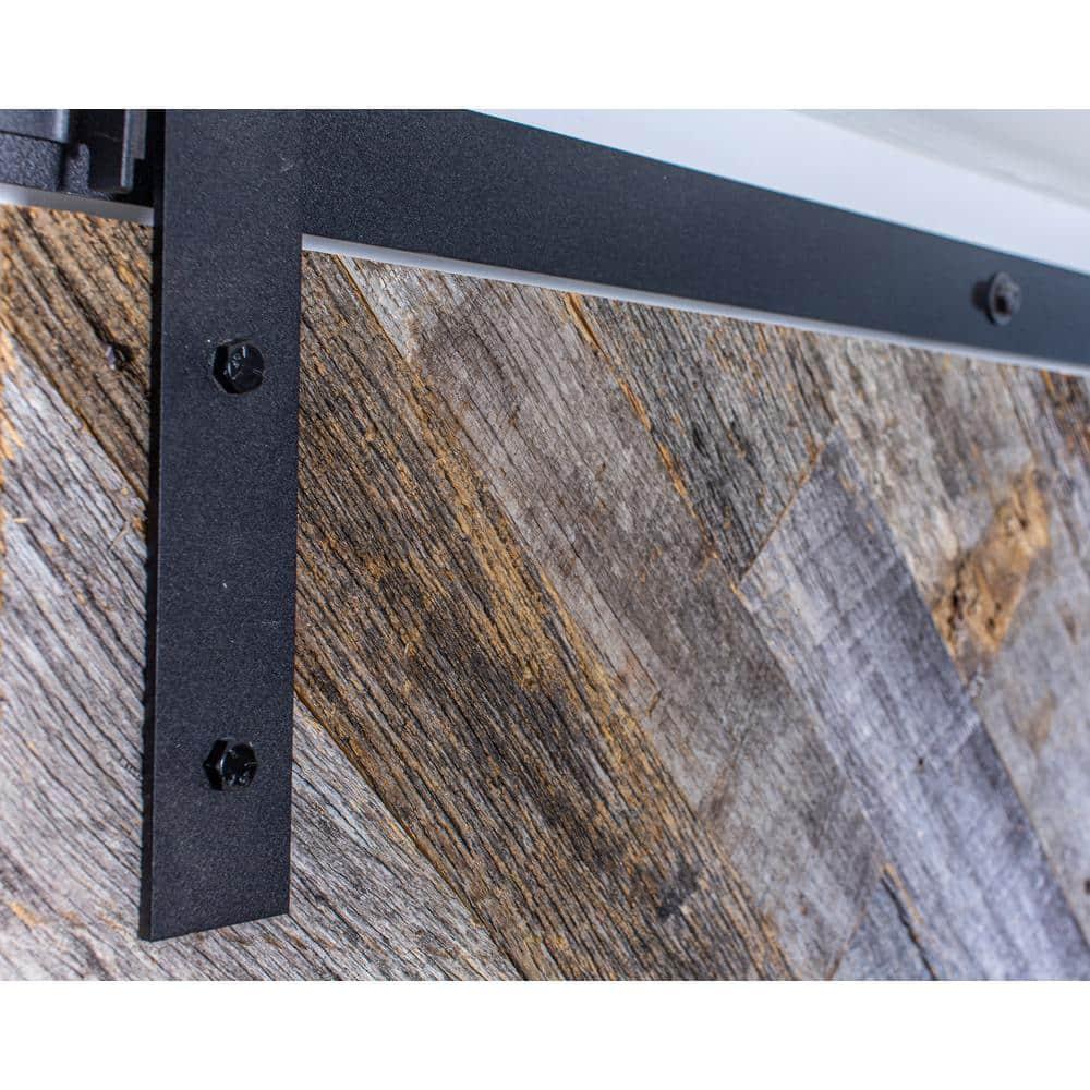 Vintage Harvest Reclaimed Lumber Variable Length Barnwood Wall Paneling in Gray