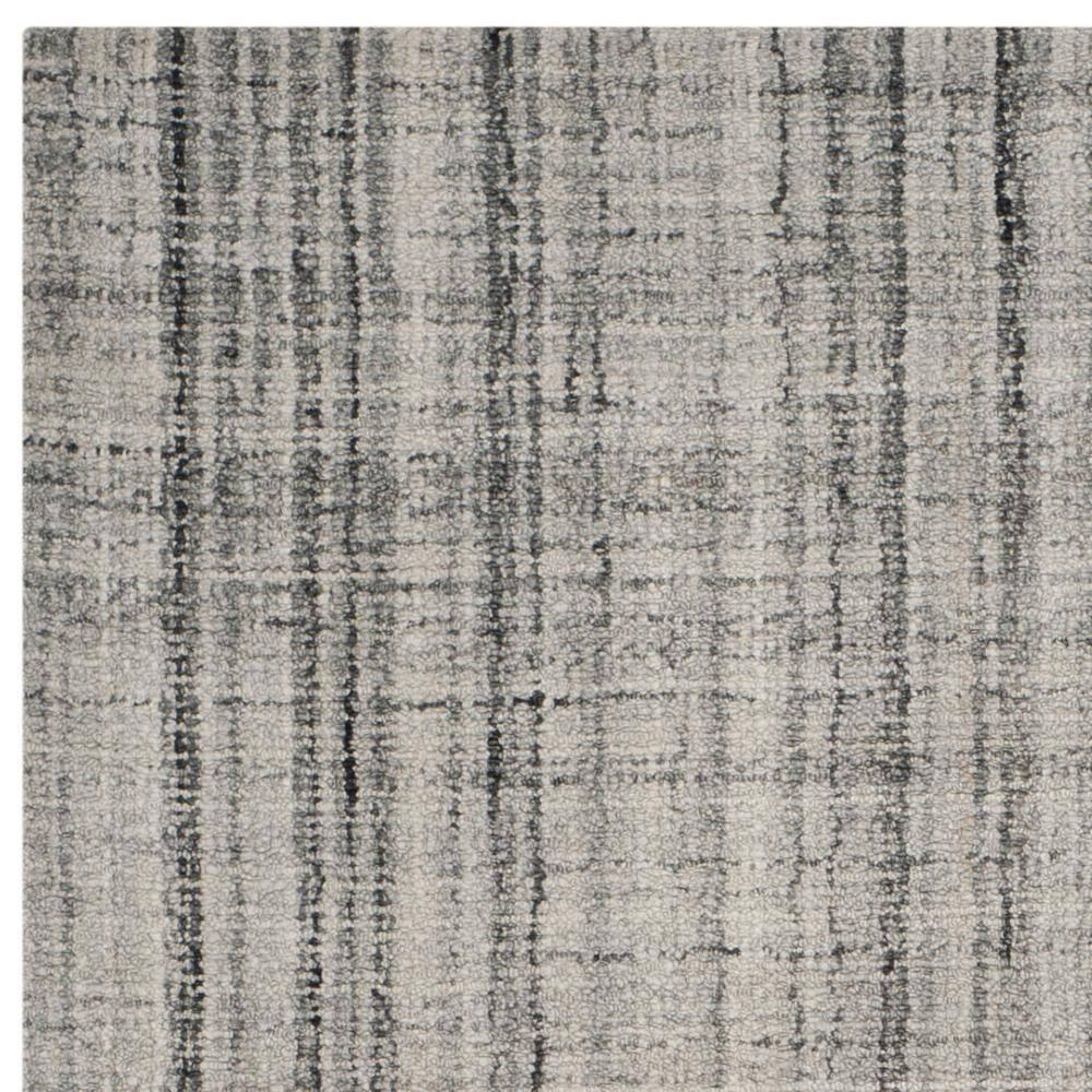 Abstract ABT141 Handmade Indoor Area Rug - Grey/Black - 8'x10' - Safavieh