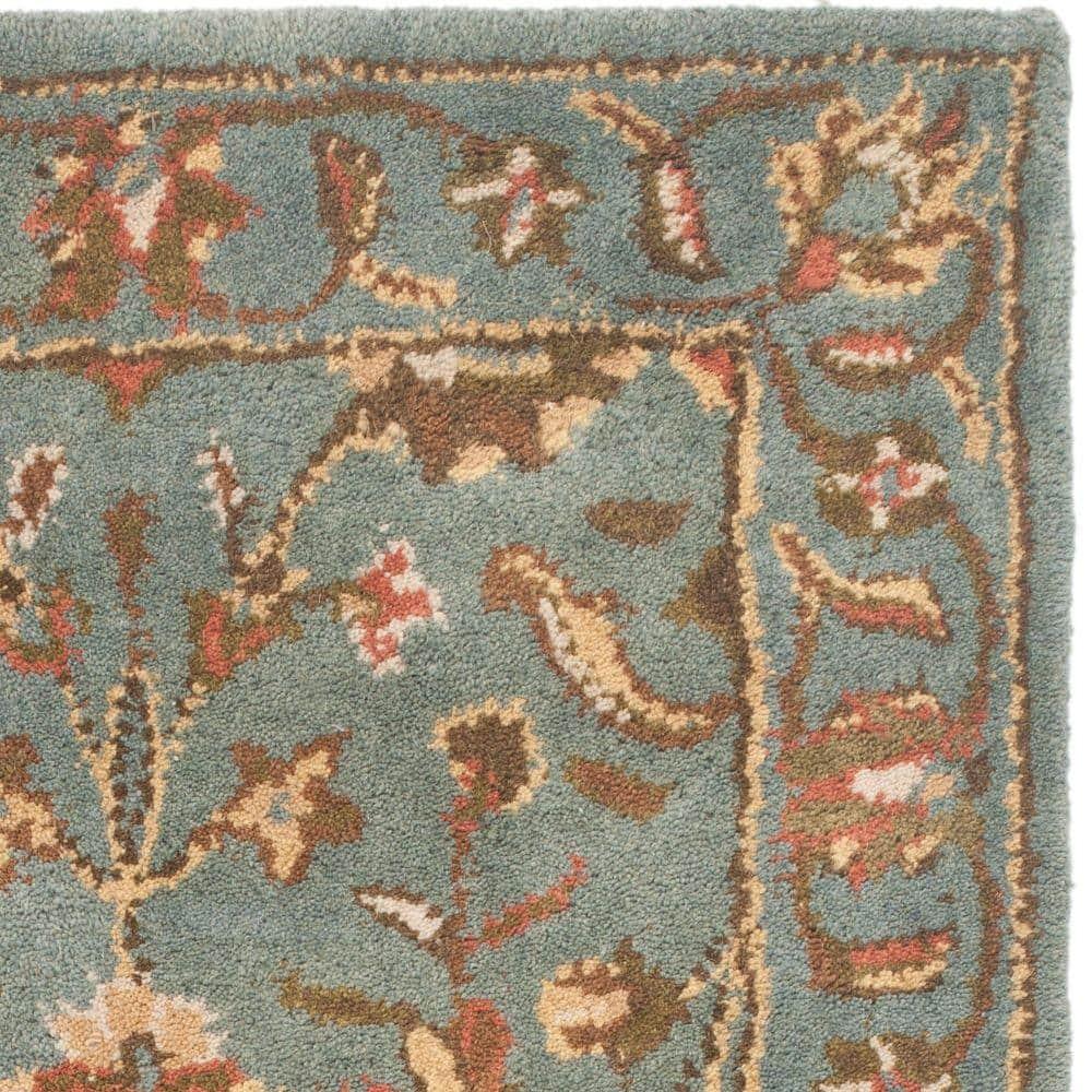 Heritage HG969 Handmade Accent Rug - 2'x3' - Blue/Blue - Safavieh