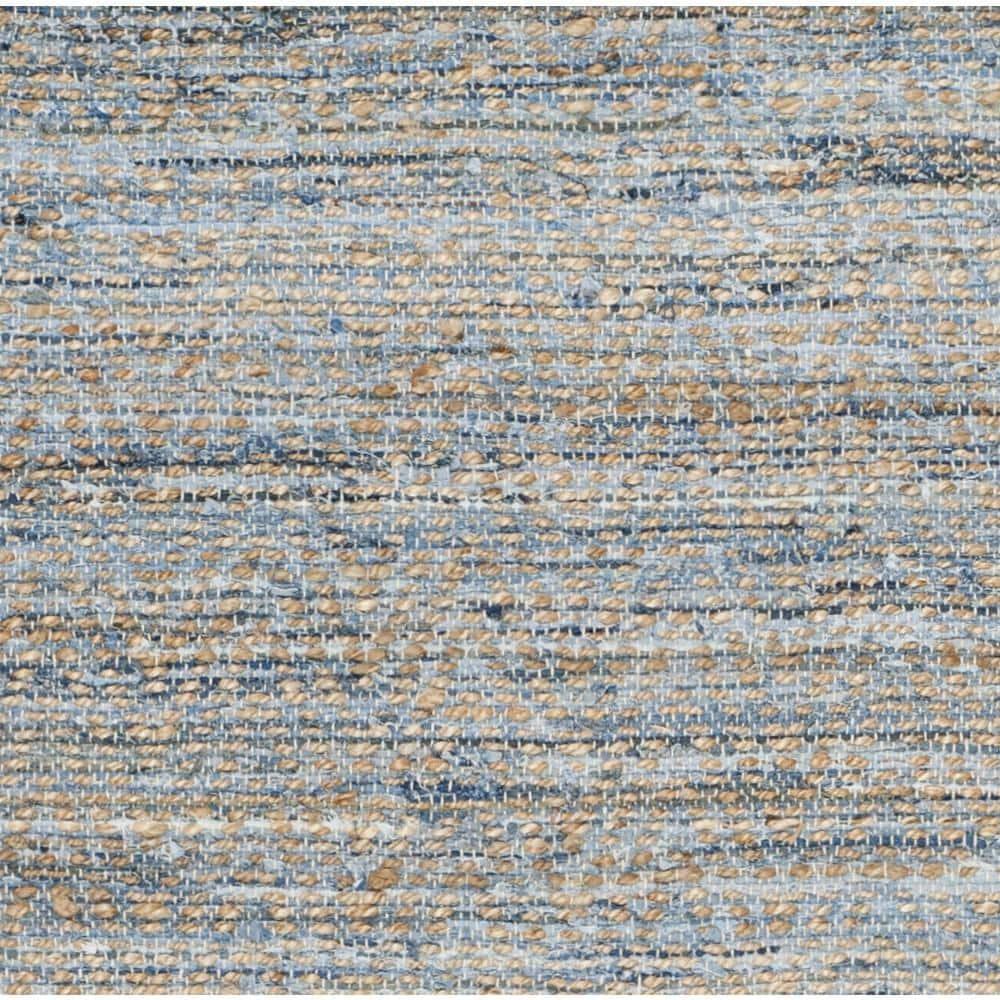 Cape Cod CAP350 Hand Woven Runner Rug - Natural/Blue - 2'3"x10' - Safavieh.