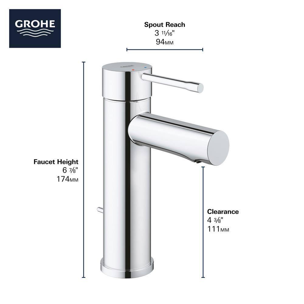 Essence New Single Hole Faucet with Drain Assembly