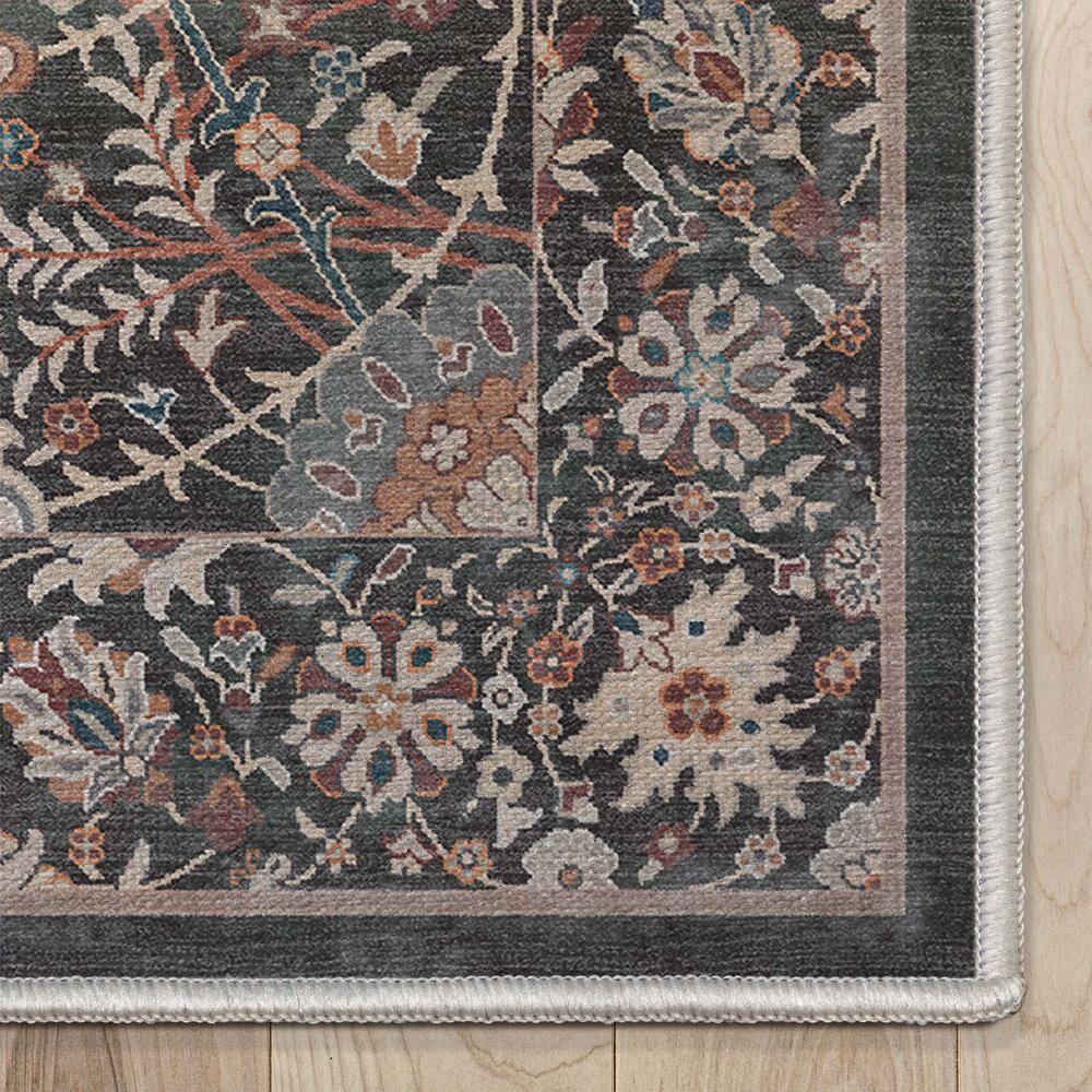 Asha Oriental Floral Flat-Weave Rug