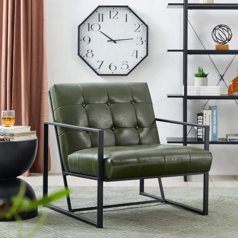 Billings Faux Leather Armchair