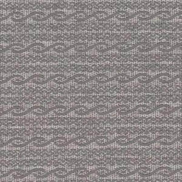 Unique Loom 6' 0 x 6' 0 Square Gray Outdoor Modern Links Area Rug