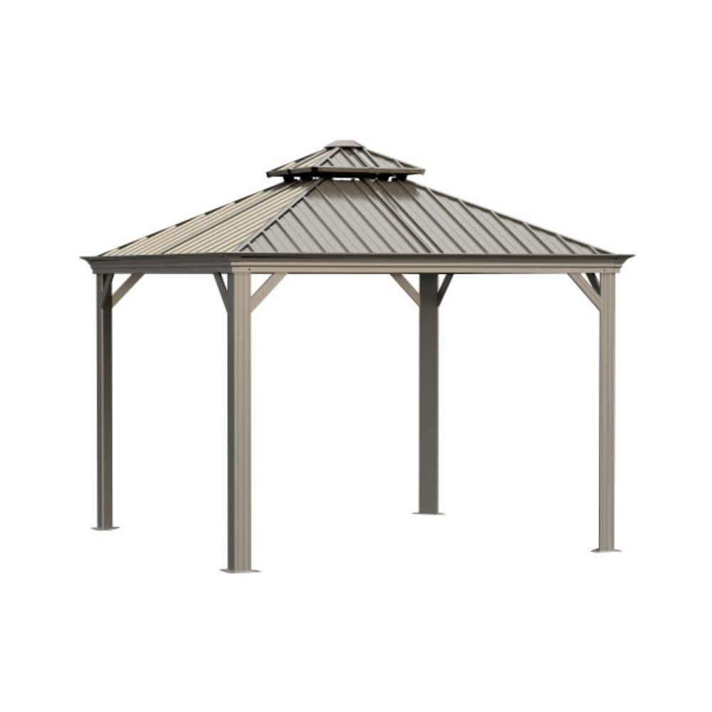 Sojag Sojag Monaco Champagne 10 ft. x 10 ft. Gazebo