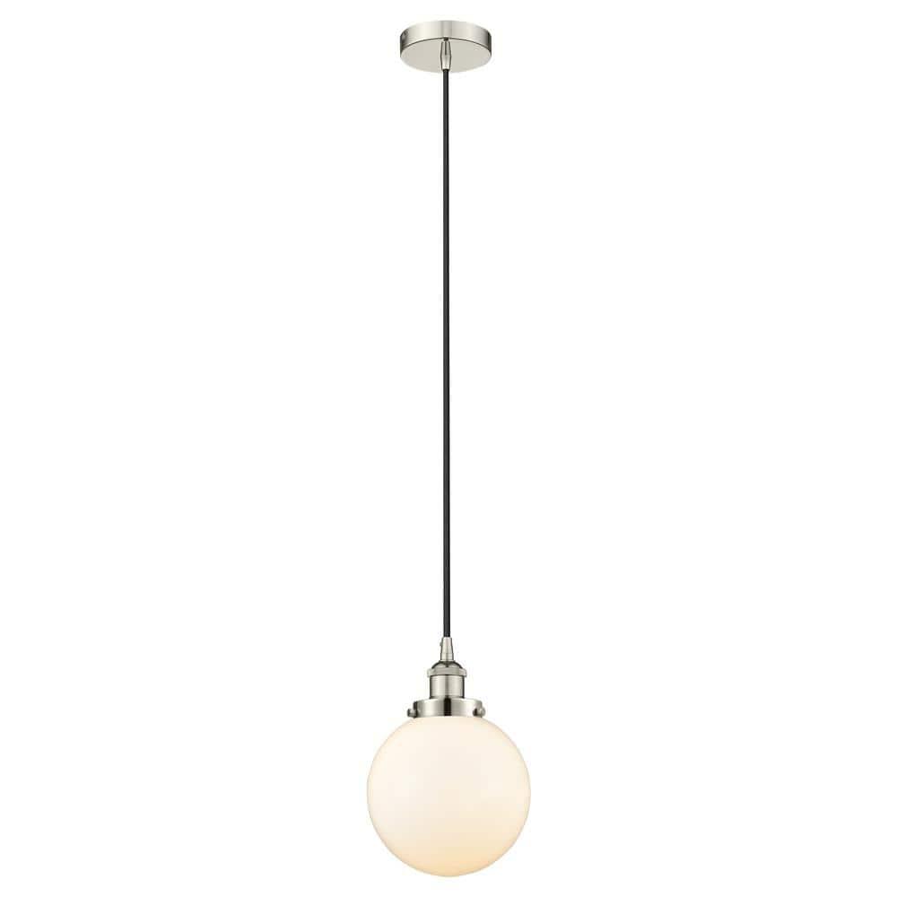 Innovations Lighting Beacon 1 - Light Pendant in  Polished Nickel