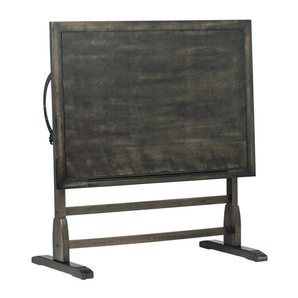 Vintage Solid Wood Drawing/Drafting Table with 42" x 30" Adjustable Tilting Top