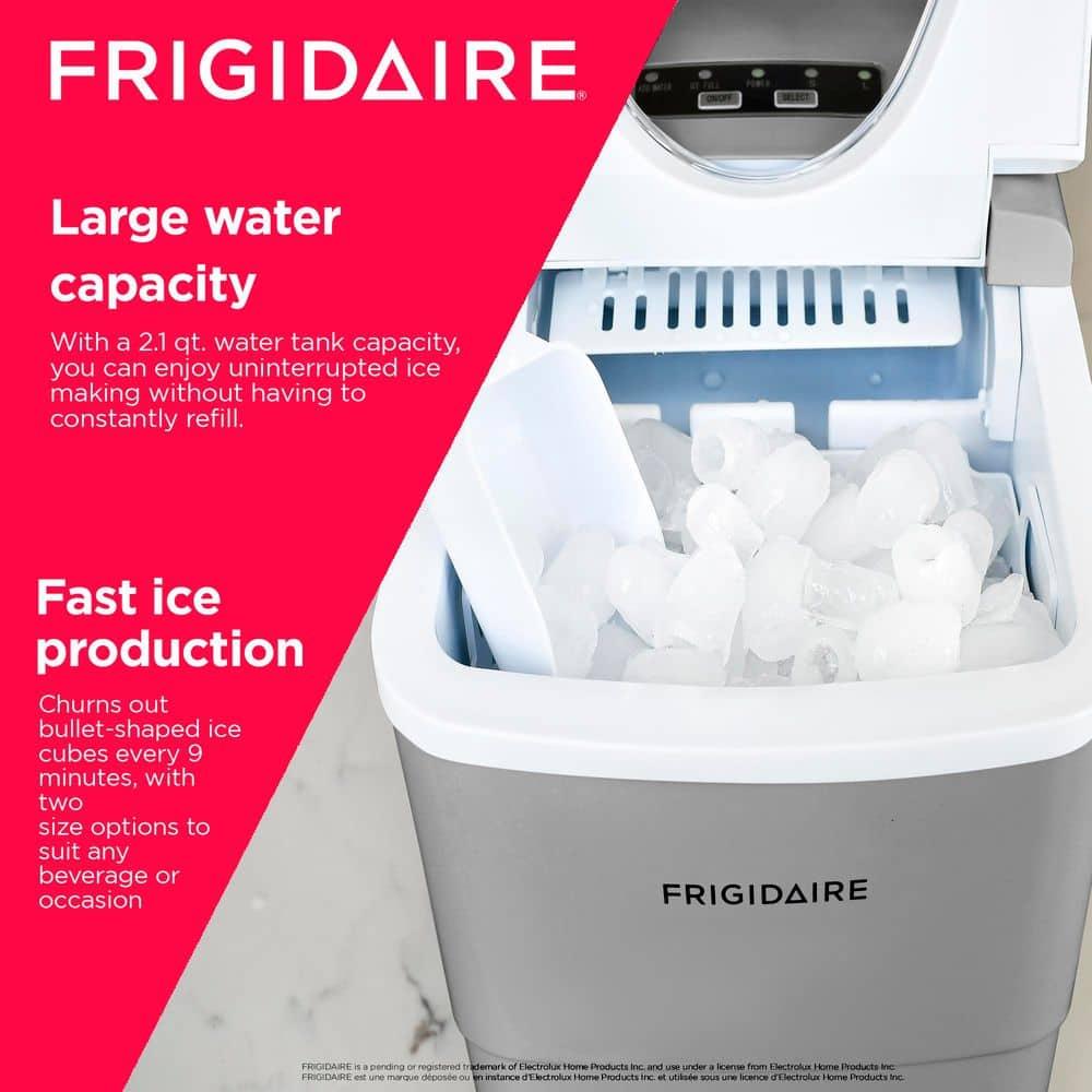 Frigidaire Small Appliances Frigidaire Small Appliances 26 Lb. Daily Production Cube Ice Freestanding Ice Maker
