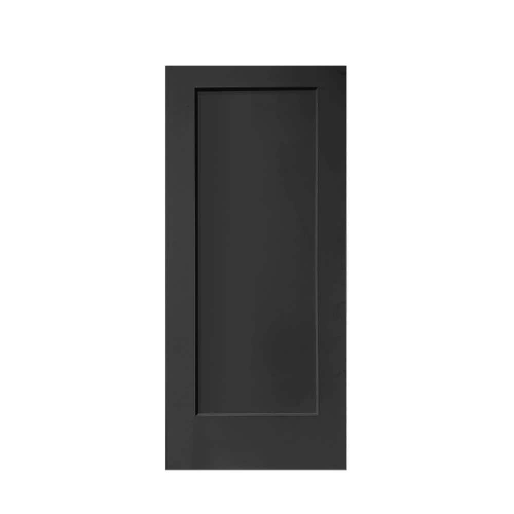 Calhome Paneled Manufactured Wood Sliding Closet Door