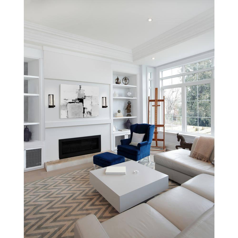 Gable Steel LED Flush Mounted Sconce